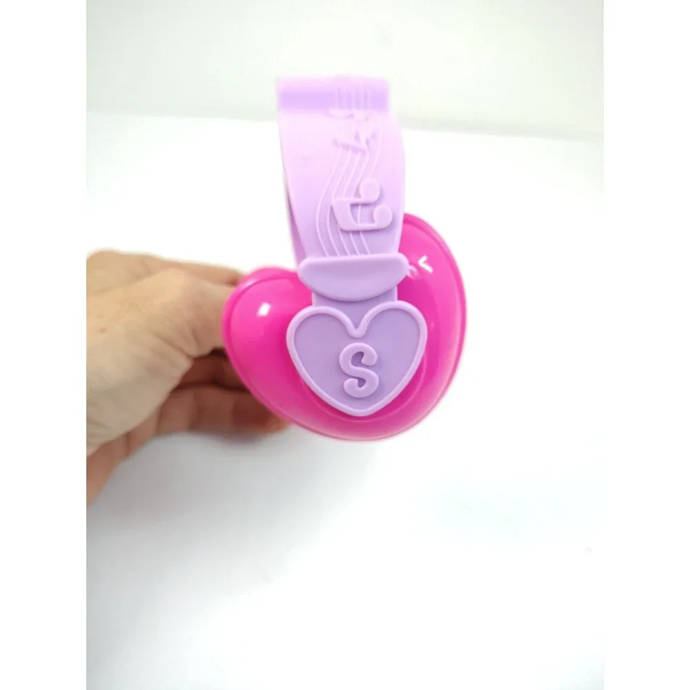 Shopkins Super Mall Headphones Replacement Parts Pink Hearts